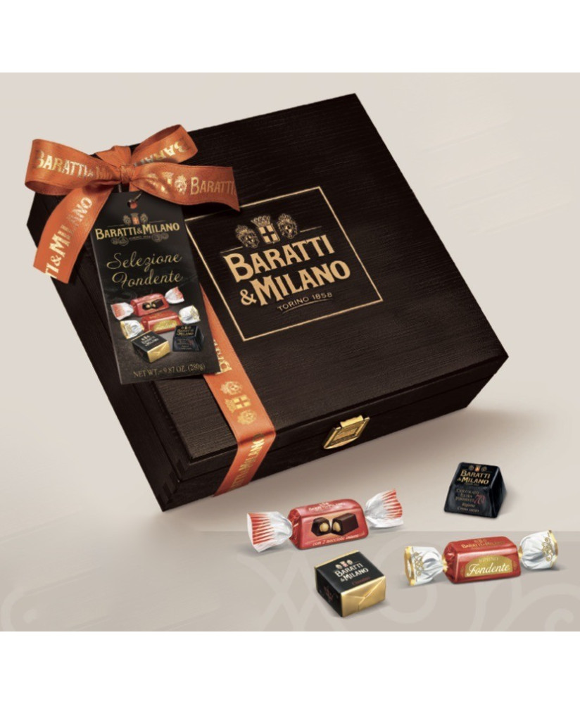 Baratti & Milano - Dark Wooden Chest - 280g Baratti & Milano - Dark Wooden Chest - 280g