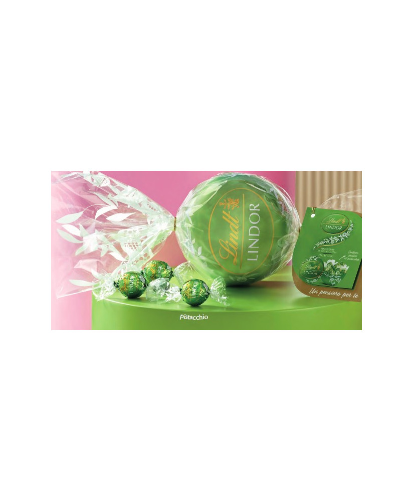 Lindt - Maxi Lindor Pistacchio - Metallo - 200g