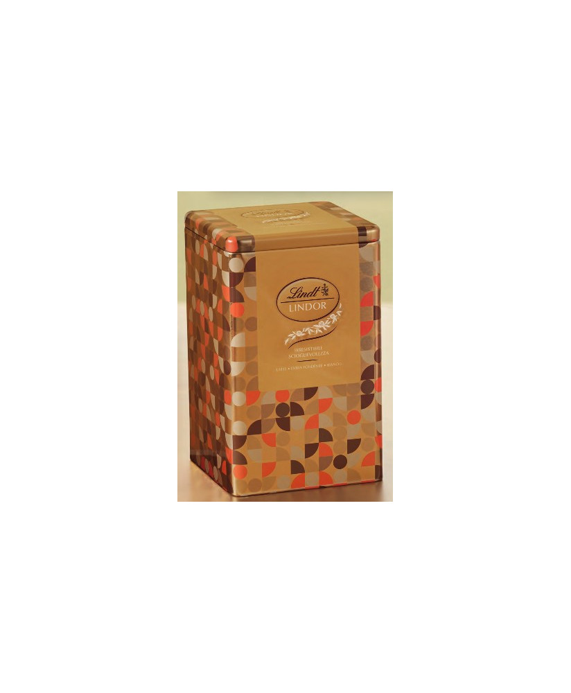 Lindt - Lindor Assorted - Tartan Tin - 450g