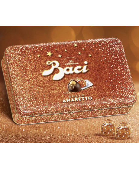 Perugina - Dolce e Gabbana - Bacio Classico - Scatola Barocco Metallo - 325g Perugina - Dolce e Gabbana - Bacio Classico - Scatola Barocco Metallo - 325g
