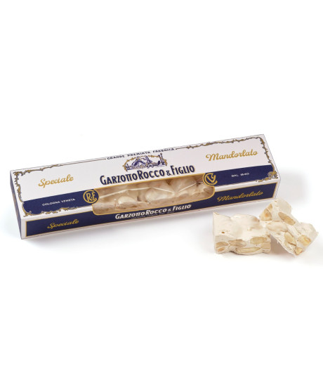 Garzotto - Crumbly Almonds Nougat - Cologna Veneta - Stick - 190g