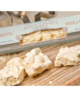 Garzotto - Crumbly Almonds Nougat - Cologna Veneta - Stick - 190g