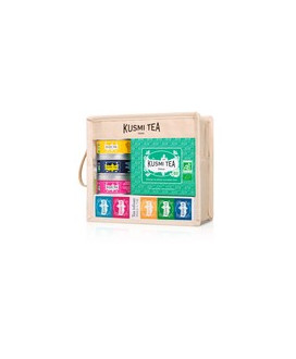 KUSMI TEA - WELLNESS TEA ASSORTMENT - WITH INFUSER 5 X 25G