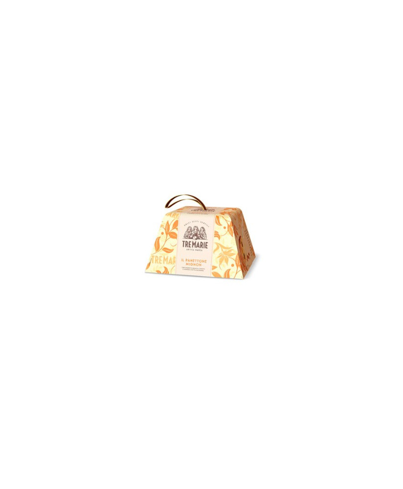 Vendita online Panettoni artigianali Le Tre Marie da gr. 100. Miglior prezzo on line panettoncini mignon. Shop on-line idee rega