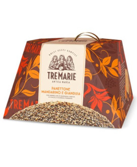 Le Tre Marie - Il Panettone Mandarino e Gianduia - 750g