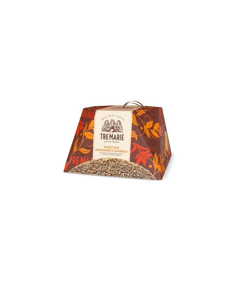 Le Tre Marie - Il Panettone Mandarino e Gianduia - 750g
