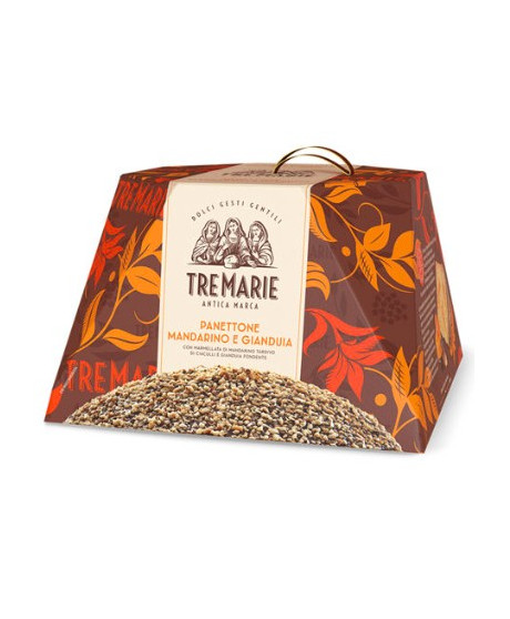 Le Tre Marie - Il Panettone Mandarino e Gianduia - 750g Le Tre Marie - Il Panettone Mandarino e Gianduia - 750g