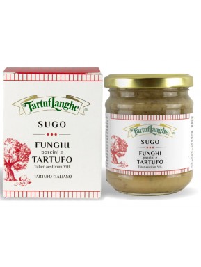 TartufLanghe - Porcini mushrooms sauce and truffle - 180g