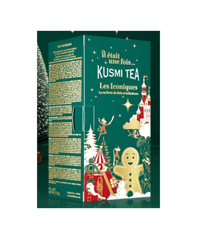 Kusmi Tea - Les Iconiques Bio - Noel - 24 Filters - 52,8g