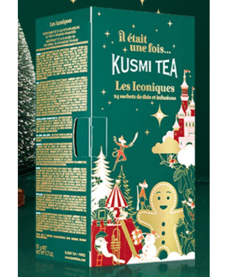 Kusmi Tea - Les Iconiques Bio - Noel - 24 Filters - 52,8g Kusmi Tea - Les Iconiques Bio - Noel - 24 Filters - 52,8g