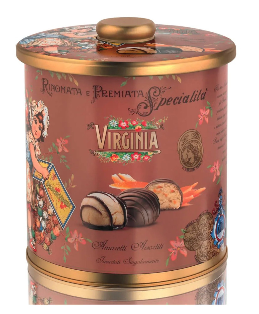 Virginia - Pasticceria Assortita - Metallo Azzurra - 260g