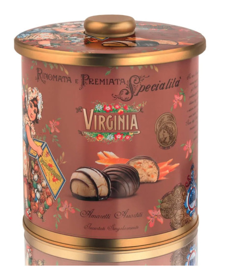 Virginia - Pasticceria Assortita - Metallo Azzurra - 260g
