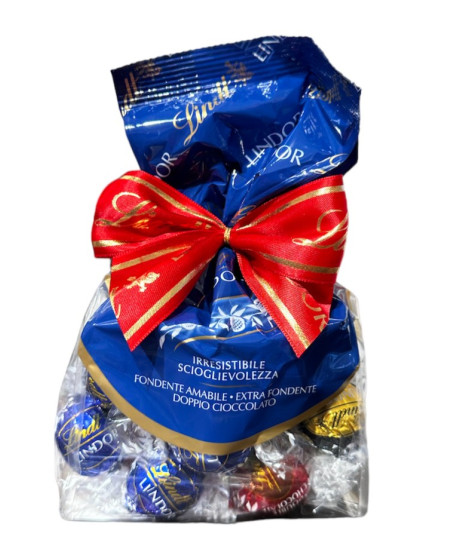 Lindt - Sacchetto Lindor Assortiti Fondenti - 287g