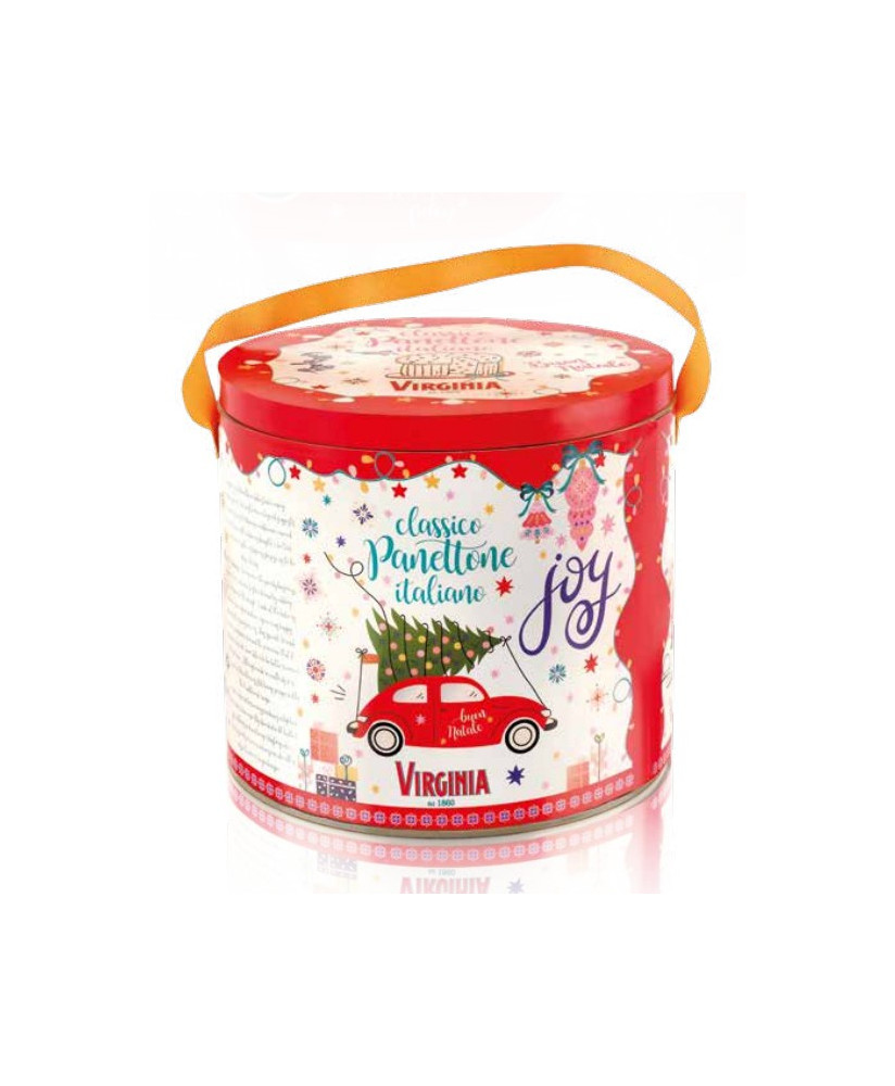 Virginia - Panettone alto Tradizionale - Scatola di Latta - 750g