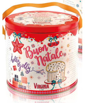 Virginia - Panettone Traditional - Tin Box - 1000g
