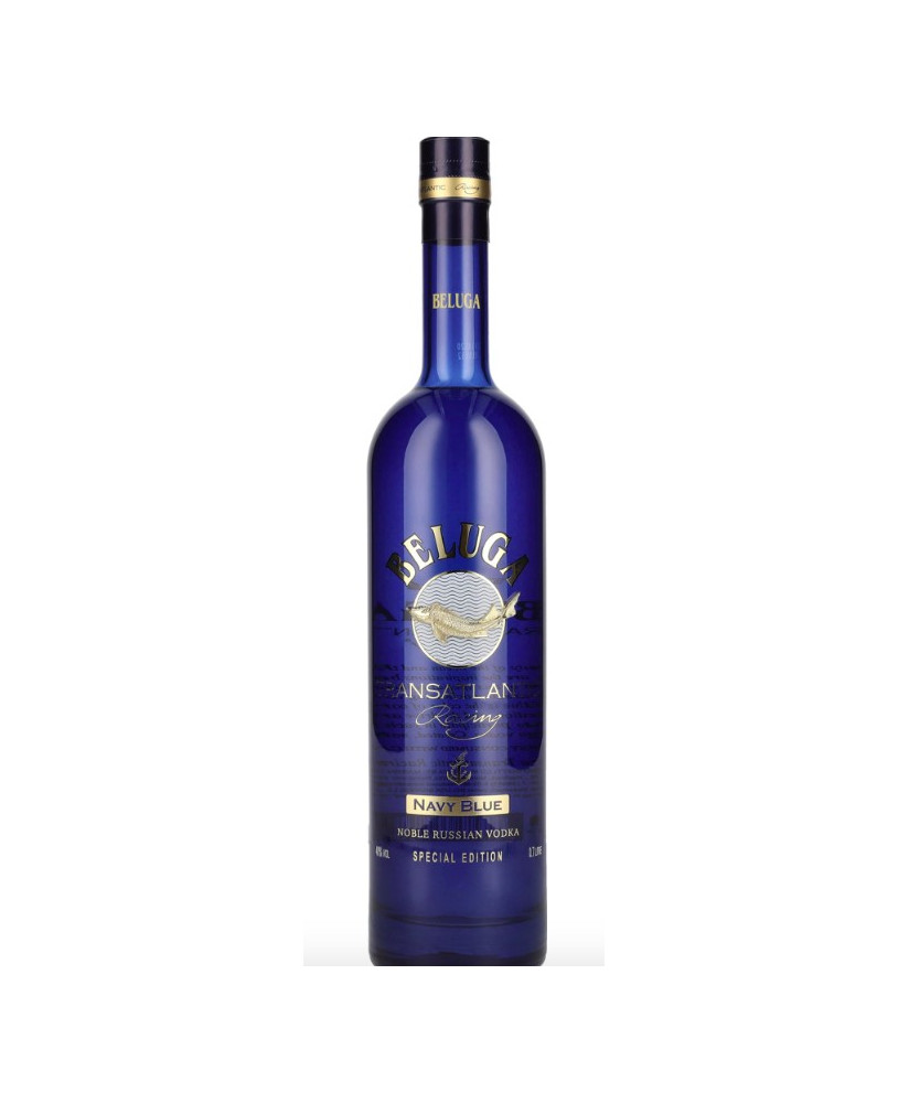 Beluga - Transatlantic Racing NAVY BLUE - Noble Russian Vodka - 70cl