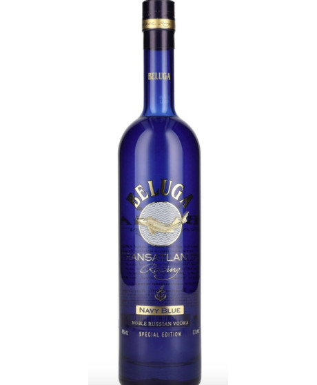 Beluga - Transatlantic Racing NAVY BLUE - Noble Russian Vodka - 70cl