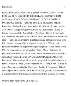 Galup - Panettone Amarene e Cioccolato - 750g