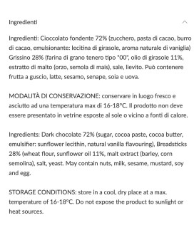 Galup - Grissini - Cioccolato al Latte - 150g