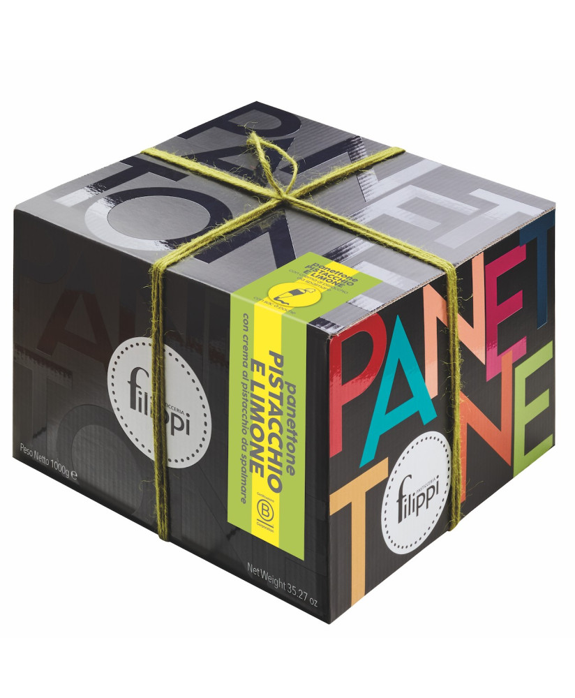 Filippi - Panettone al Pistacchio - 1000g 