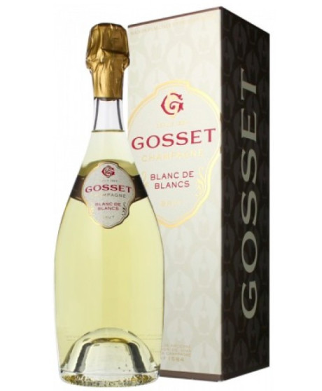 Gosset - Grand Blanc de Blancs - Champagne - Gift Box - 75cl