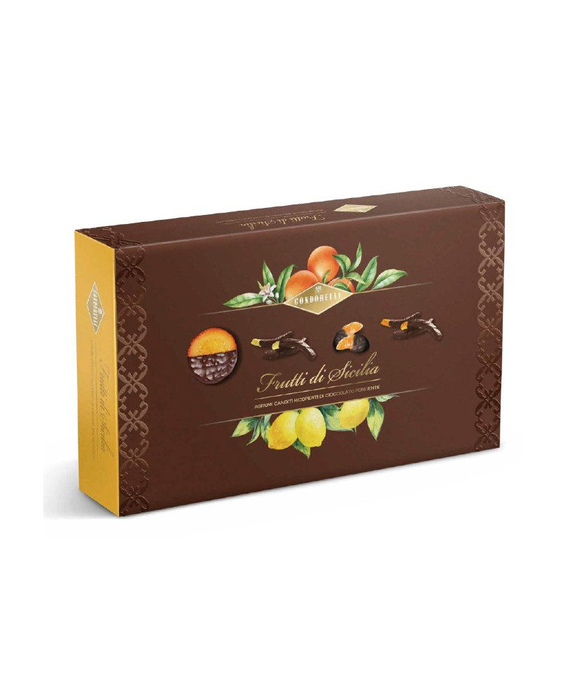 Condorelli - CITRUS FRUITS COVERED WITH DARK CHOCOLATE - 320g