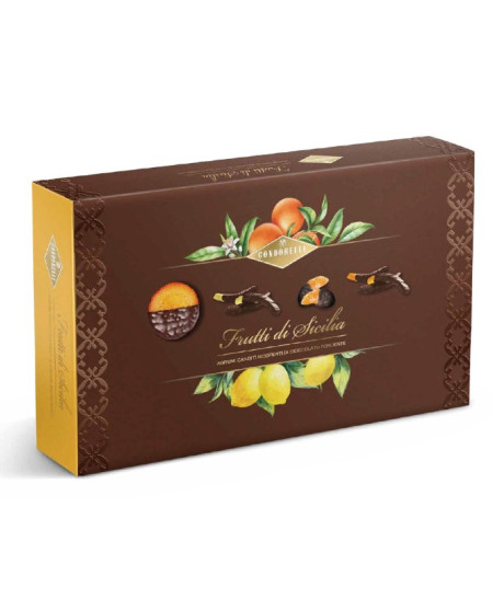 Condorelli - CITRUS FRUITS COVERED WITH DARK CHOCOLATE - 320g