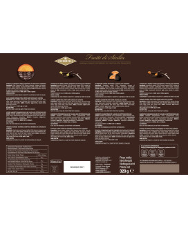 Condorelli - CITRUS FRUITS COVERED WITH DARK CHOCOLATE - 320g