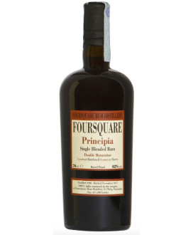 Vendita online Rum Foursquare Principia. Single blended rum. Shop on line al miglior prezzo Rhum di qualità. 