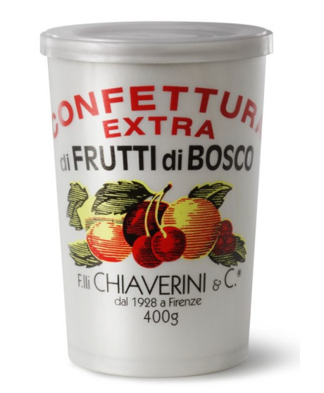 Chiaverini - Confettura Extra - Frutti di Bosco - 400g