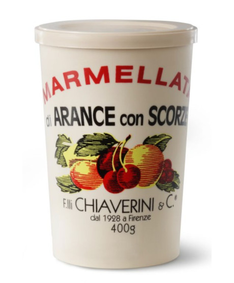 Chiaverini - Marmellata - Arance con Scorza - 400g