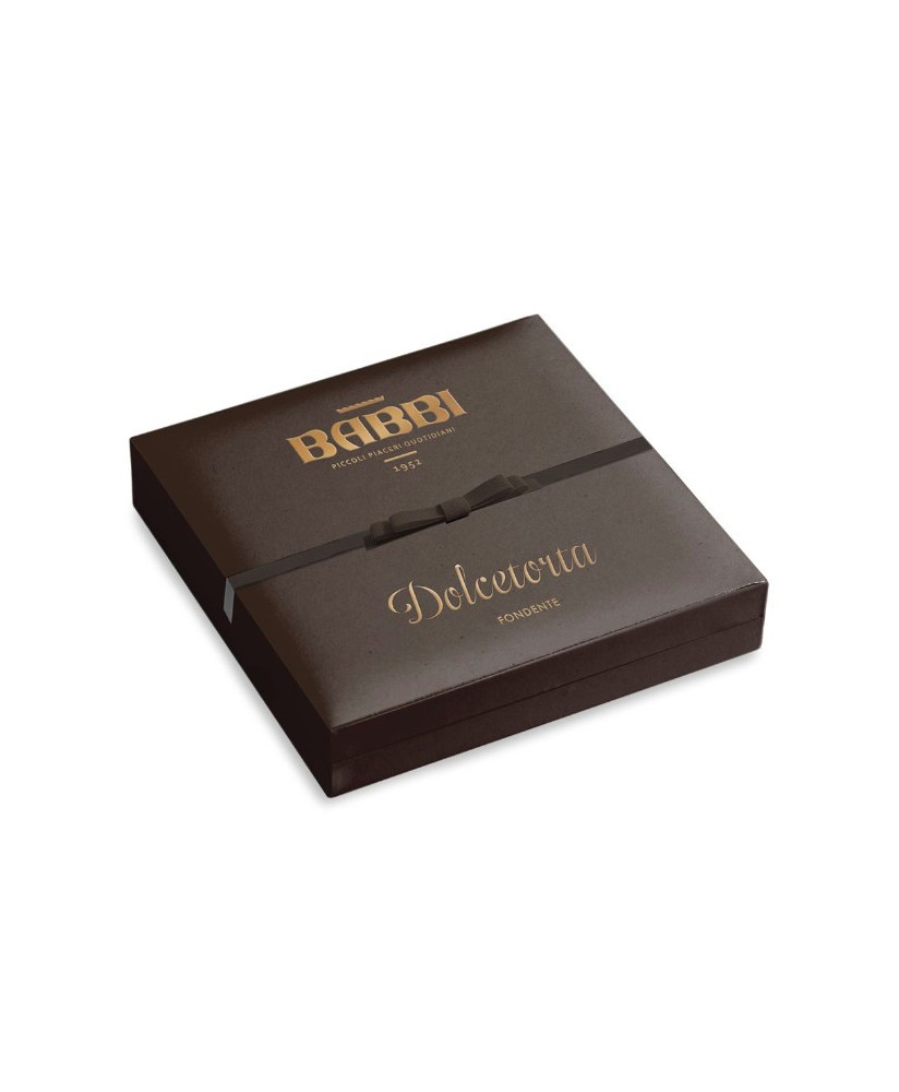 Babbi - Dolcetorta Dark Chocolate - Wafers Cake Covered with Dark Chocolate - 250g