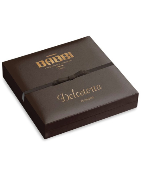 Babbi - Dolcetorta Dark Chocolate - Wafers Cake Covered with Dark Chocolate - 250g