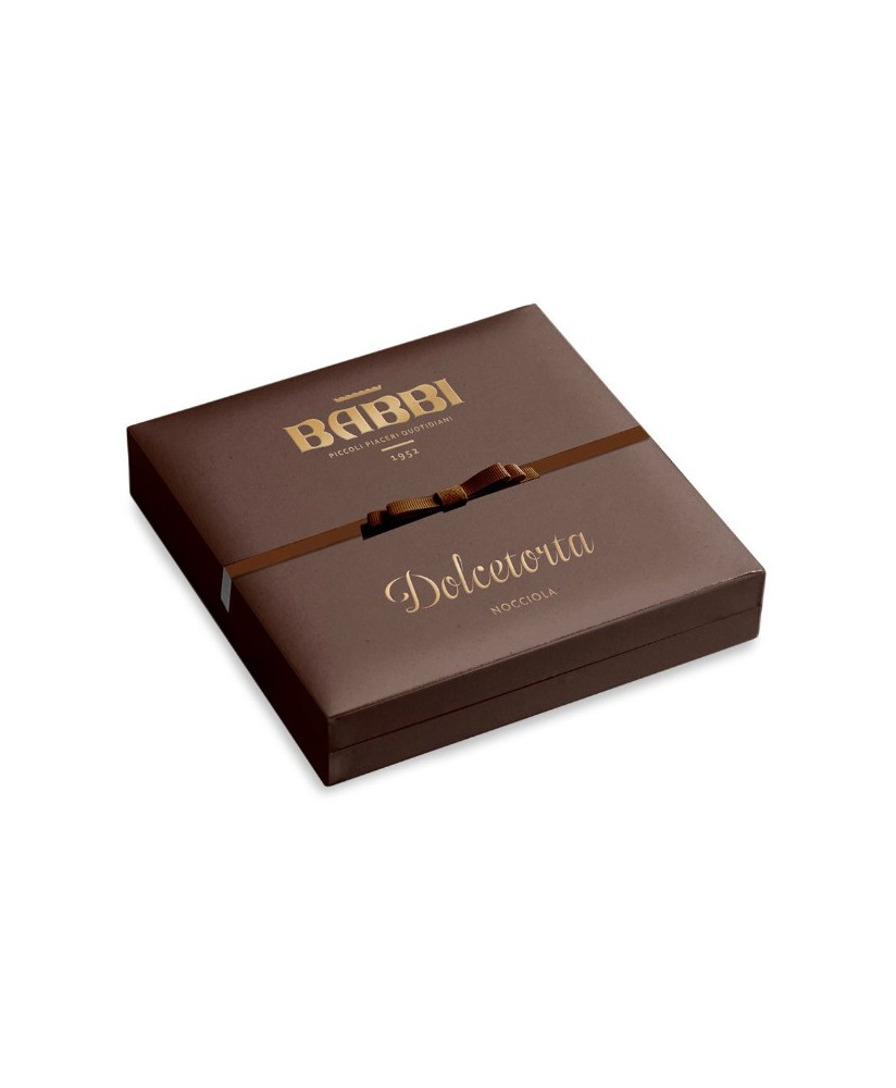 Vendita online Babbi Dolcetorta Nocciole tortina di wafers ricoperta di cioccolato fondente Shop on-line Dolce Torta