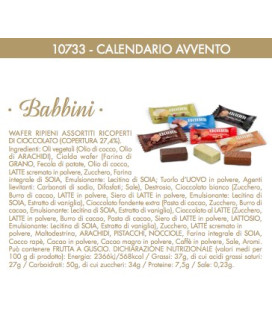 Babbi -  Calendario dell Avvento - 318g