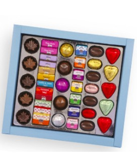 Online sales MAGLIO Assorted chocolates. Best price packs of handmade chocolates, hazelnut, almond, milk and dark chocolate Magl