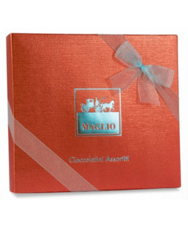 Online sales MAGLIO Assorted chocolates. Best price packs of handmade chocolates, hazelnut, almond, milk and dark chocolate Magl