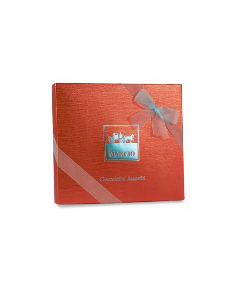 Online sales MAGLIO Assorted chocolates. Best price packs of handmade chocolates, hazelnut, almond, milk and dark chocolate Magl