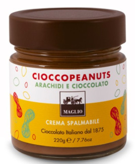 Maglio - Crema Cioccopeanuts - Cioccolato e Arachidi - 220g
