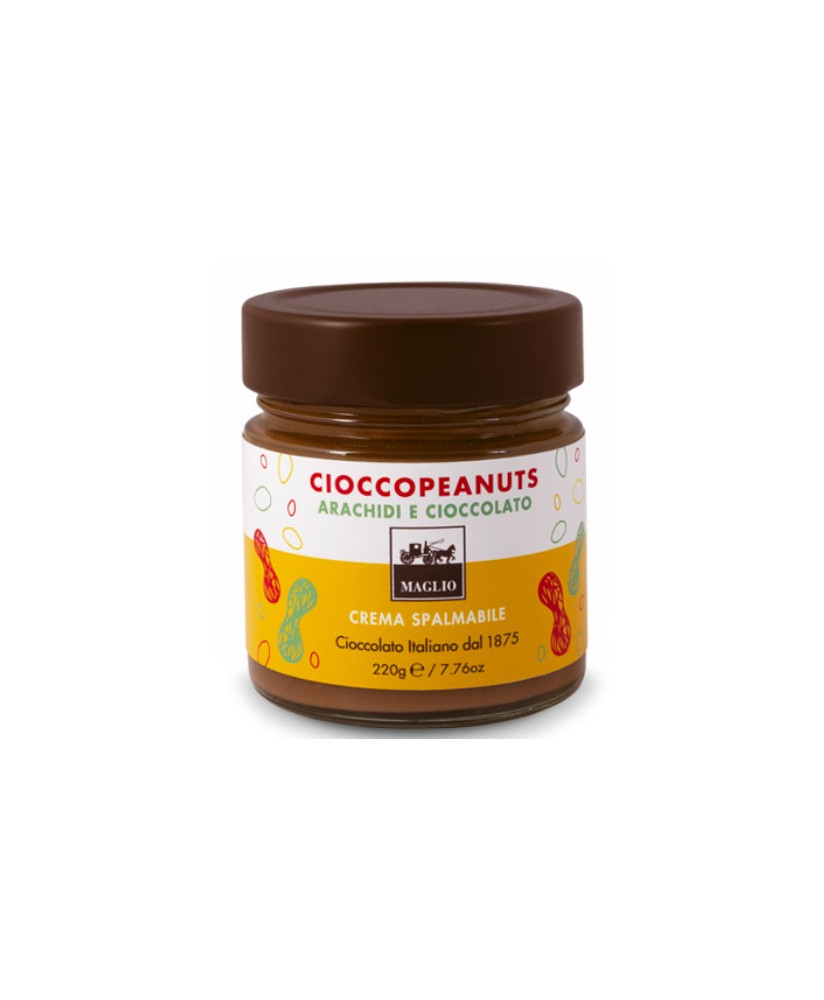 Maglio - Crema Cioccopeanuts - Cioccolato e Arachidi - 220g