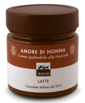 Maglio - Vendita online Crema Spalmabile Maglio "Amore di Nonna" di cioccolato al latte e fondente. Shop on line prodotti Maglio