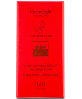 Maglio - Cocoalight Bar - Milch Chocolate  with Stevia - 100g