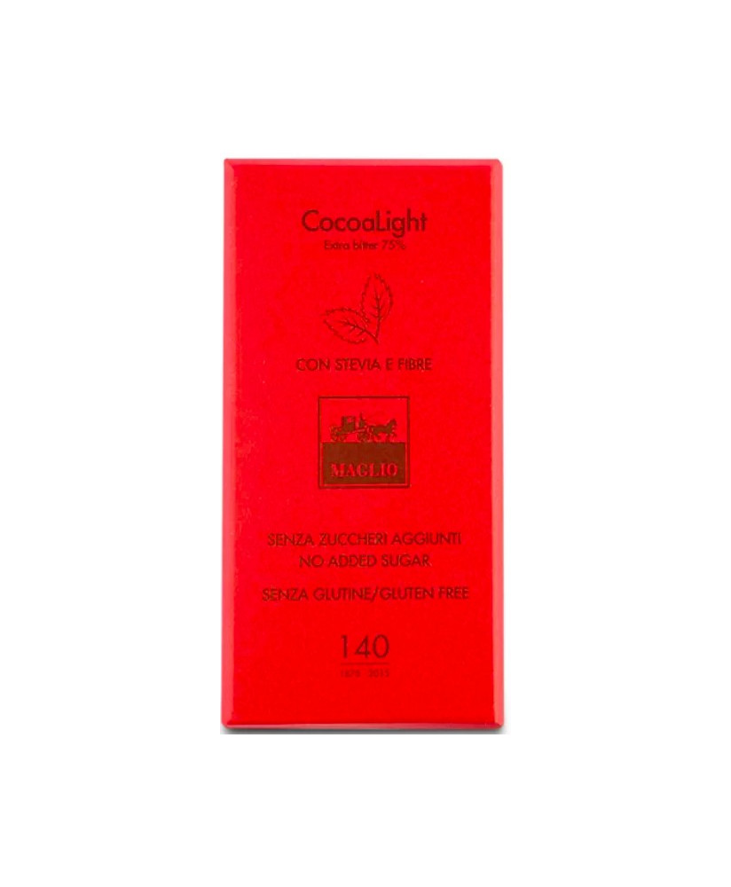 Maglio - Cocoalight Bar - Milch Chocolate  with Stevia - 100g