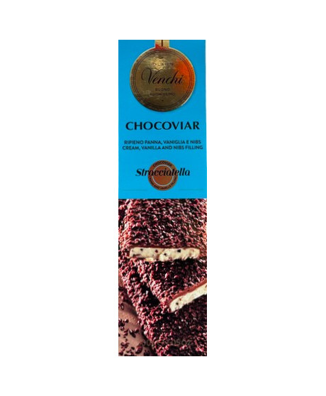 Venchi - STECCA Chocaviar alla Stracciatella - 200g - NOVITA