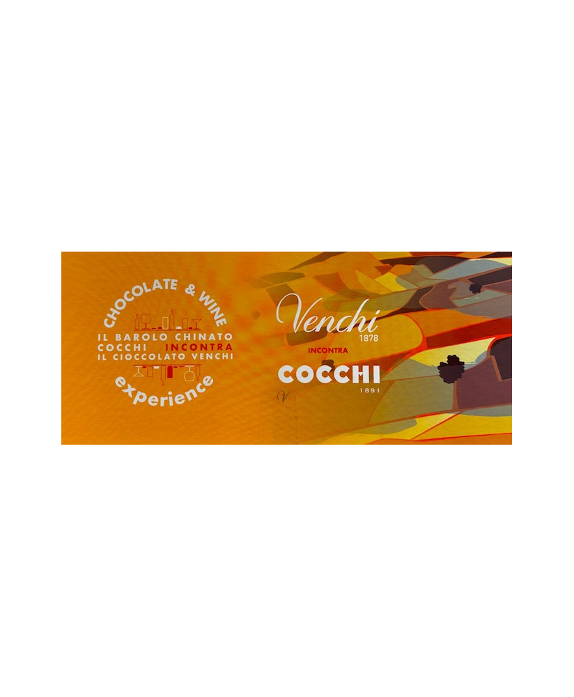 Venchi - Confezione Chocolate & Wine Experience Barolo Chinato Cocchi - 172g