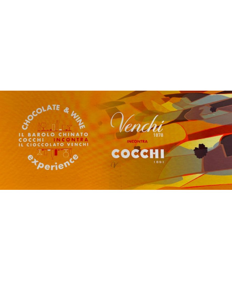 Venchi - Confezione Chocolate & Wine Experience Barolo Chinato Cocchi - 172g