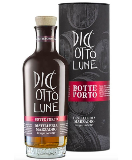 Marzadro - Le Diciotto Lune - Grappa Riserva Botte Porto - Astucciata - 50cl