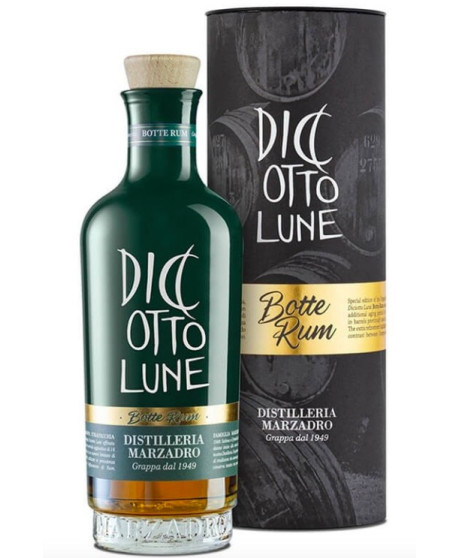 Marzadro - Le Diciotto Lune - Grappa Riserva Botte Rum - Astucciata - 50cl