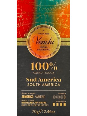 Venchi - Tavoletta Fondente 100% Venezuela Criollo - 70g