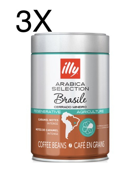 ILLY - Arabica Selection Brazil Cerrado Mineiro coffee beans - 250g ILLY - Arabica Selection Brazil Cerrado Mineiro coffee beans - 250g